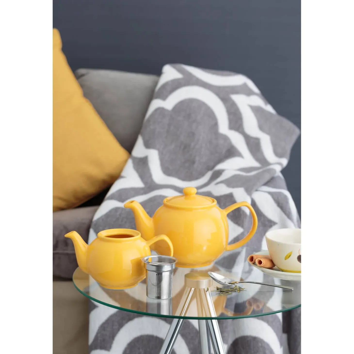Price & Kensington Stoneware 6 Cup Teapot - Mustard