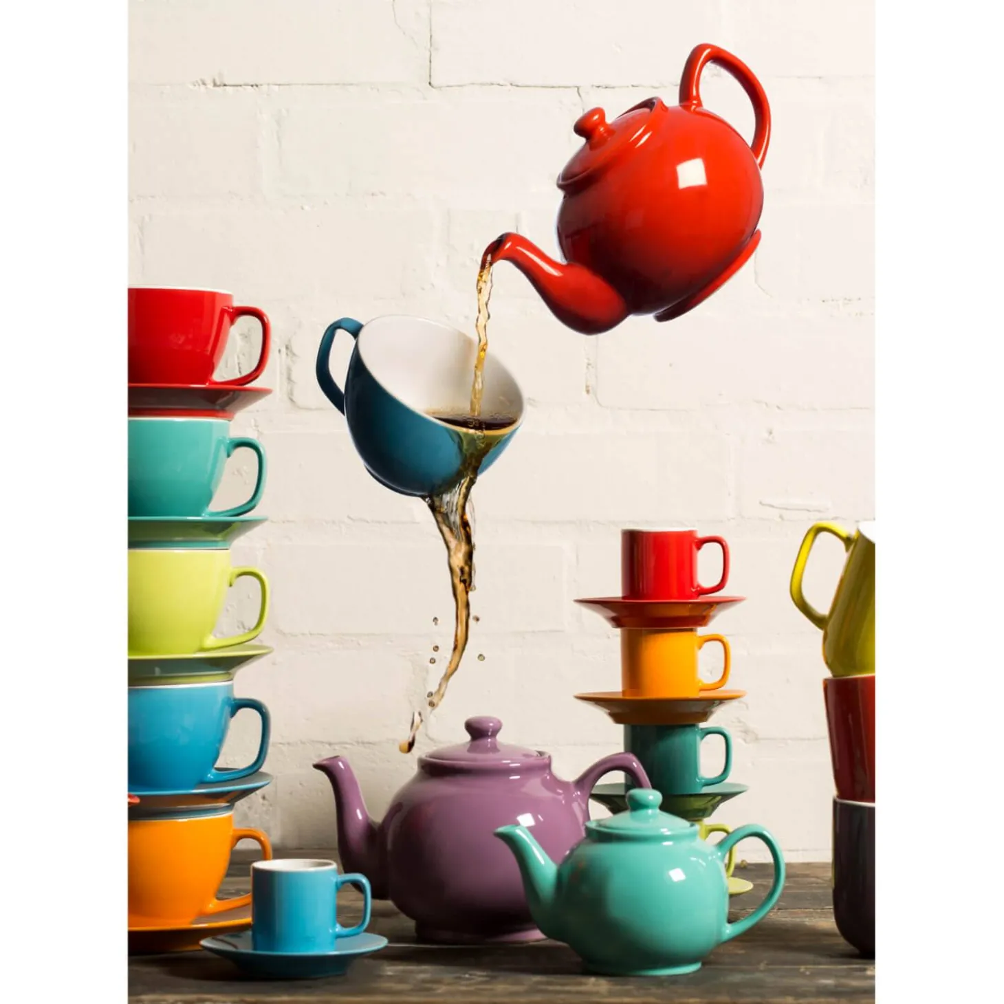 Price & Kensington Stoneware 6 Cup Teapot - Black