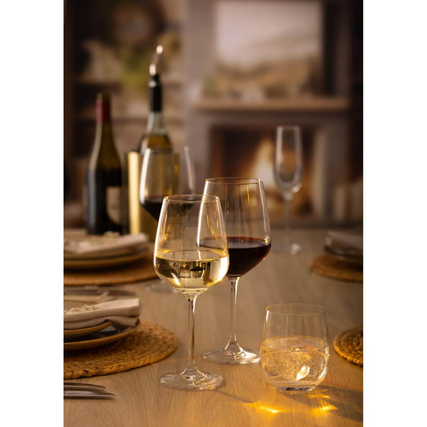 Ravenhead Kings Set of 4 36cl Crystal Mixer Glasses