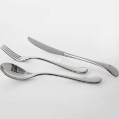 Robert Welch Ashbury Bright Stainless Steel Cutlery Set - 24 Piece