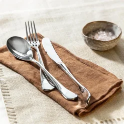 Robert Welch Ashbury Bright Stainless Steel Cutlery Set - 24 Piece