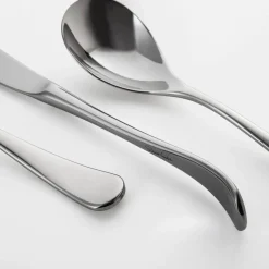 Robert Welch Ashbury Bright Stainless Steel Serving Spoon