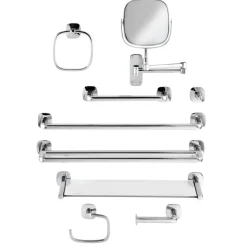 Robert Welch Burford Toilet Roll Holder Fixed