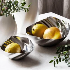 Robert Welch Cascade 18|10 Mirror Polished Stainless Steel Dish - Medium