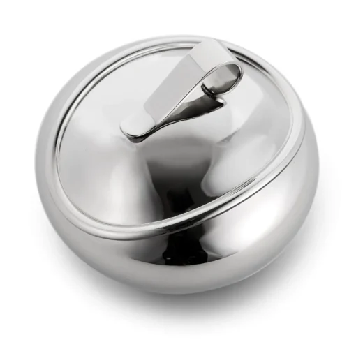 Robert Welch Drift 18|10 Mirror Polished Stainless Steel 150ml Sugar Pot with Lid
