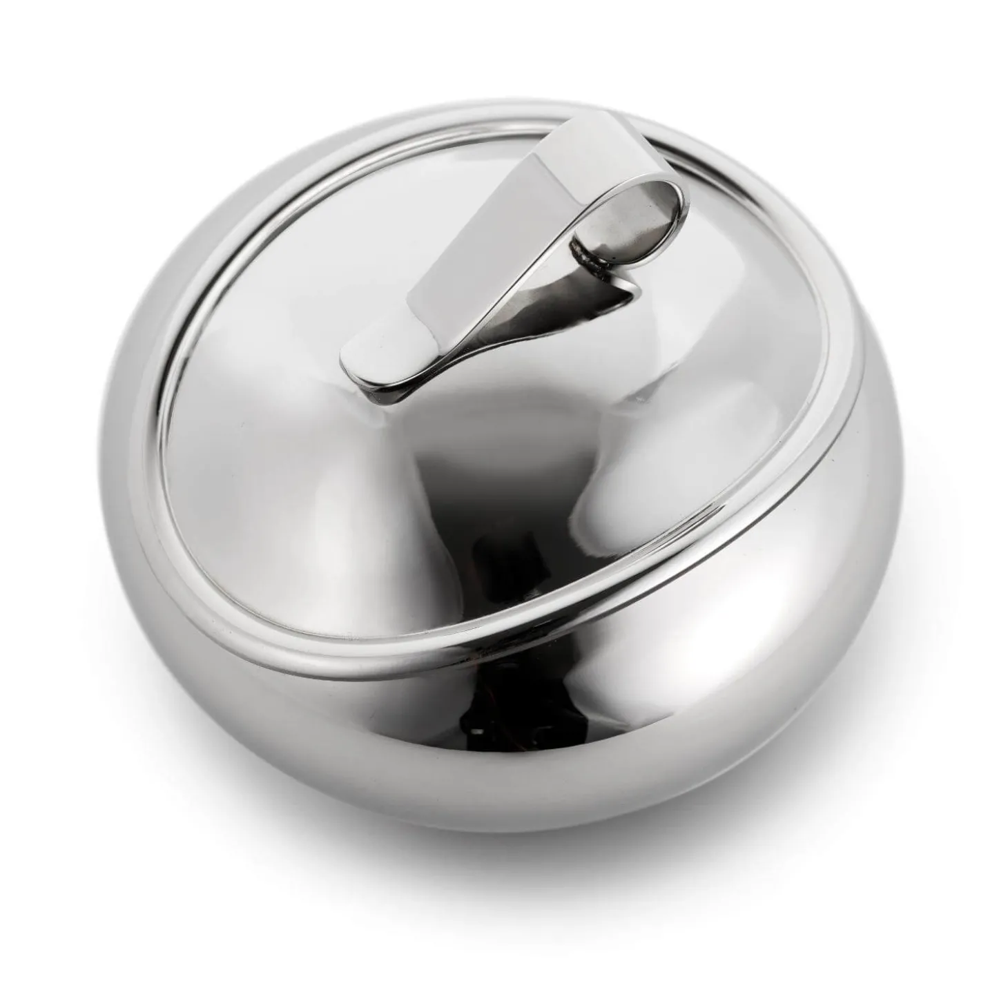 Robert Welch Drift 18|10 Mirror Polished Stainless Steel 150ml Sugar Pot with Lid