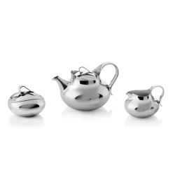Robert Welch Drift 18|10 Mirror Polished Stainless Steel 150ml Sugar Pot with Lid
