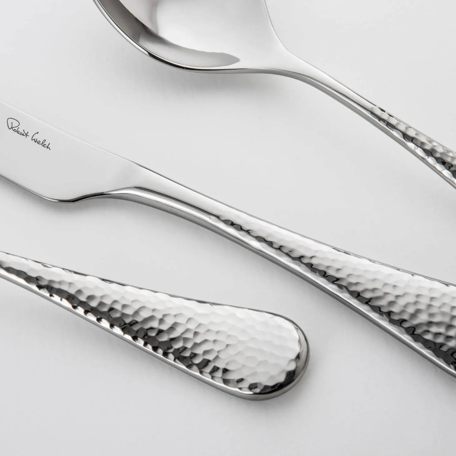 Robert Welch Honeybourne Bright Stainless Steel Cutlery Set - 24 Piece