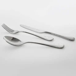 Robert Welch Honeybourne Bright Stainless Steel Cutlery Set - 24 Piece