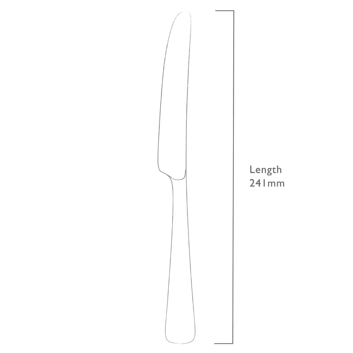 Robert Welch Malvern Bright Stainless Steel Table Knife