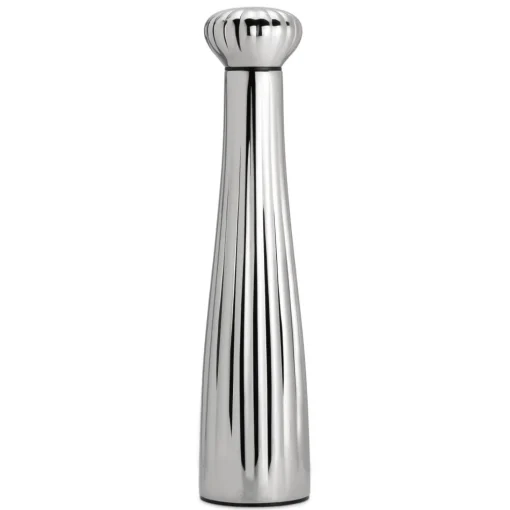 Robert Welch Palm Large Stainless Steel Pepper Mill - Bright