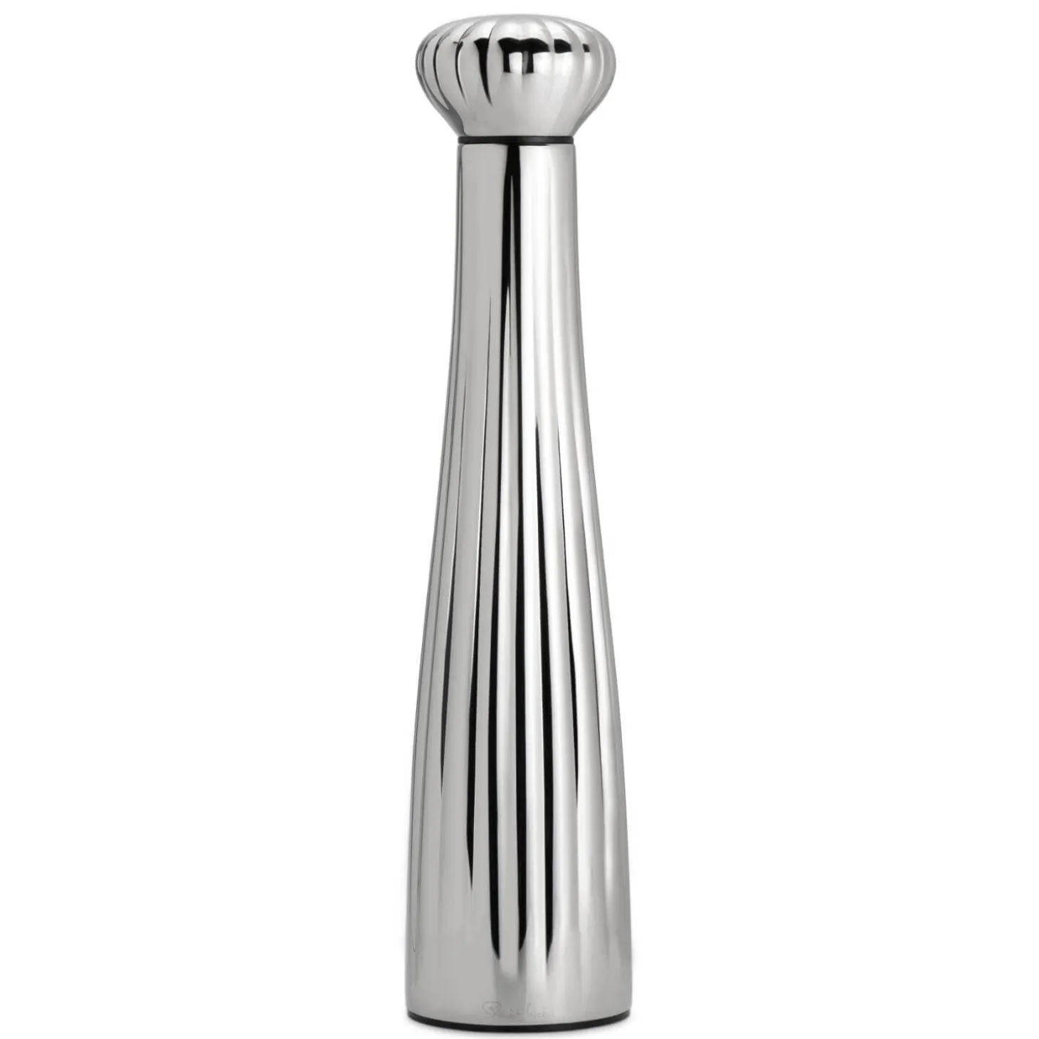 Robert Welch Palm Large Stainless Steel Pepper Mill - Bright