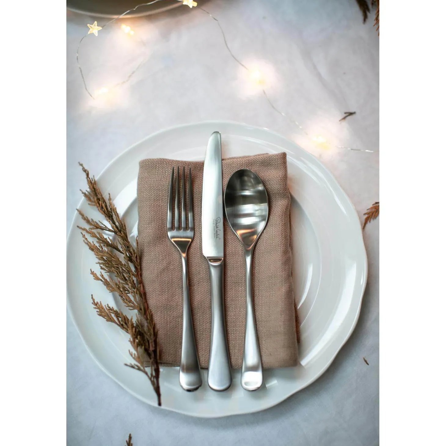Robert Welch Radford Satin Stainless Steel Cutlery Set - 56 Piece