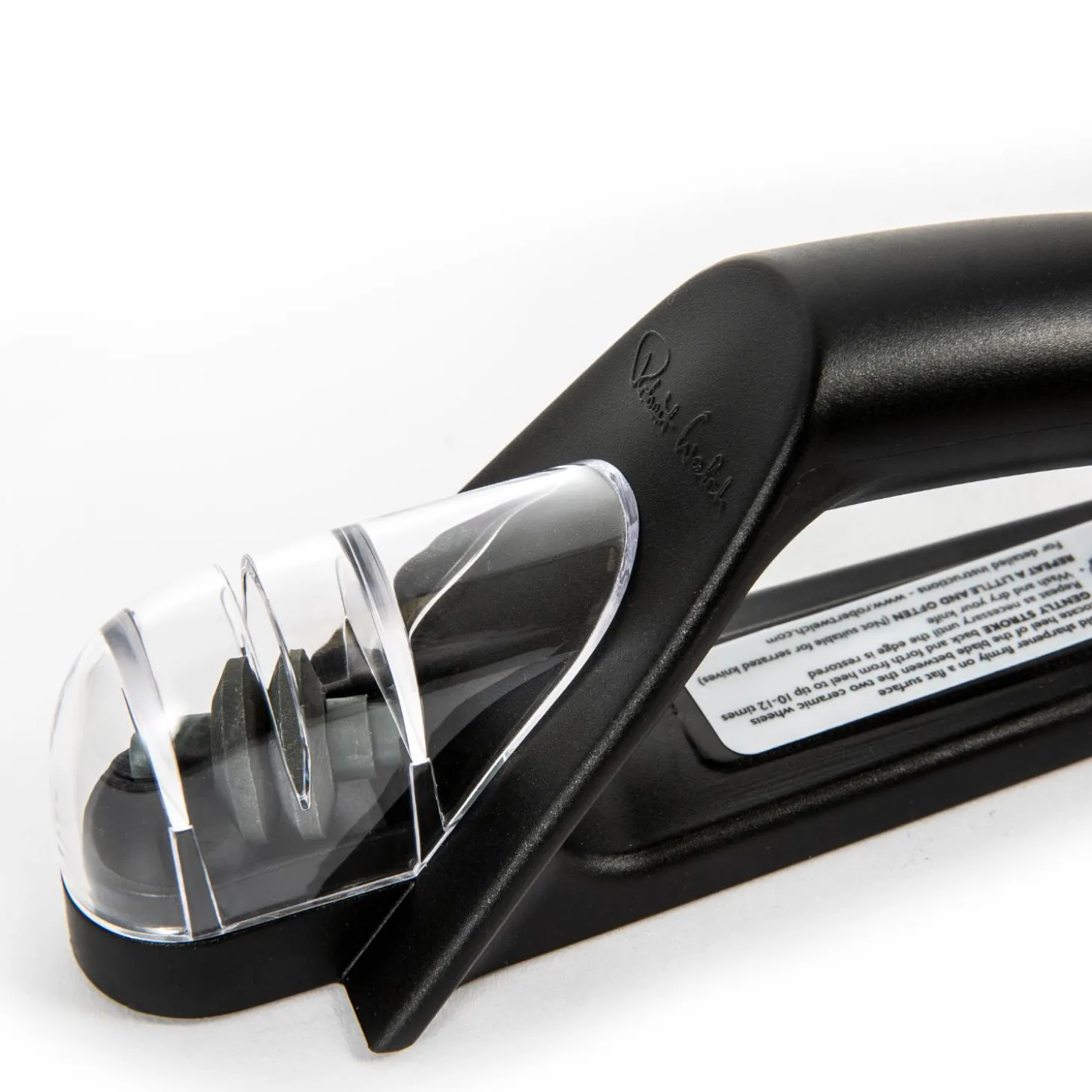 Robert Welch Signature Book 7-Piece Knife Block & Handheld Sharpener Set