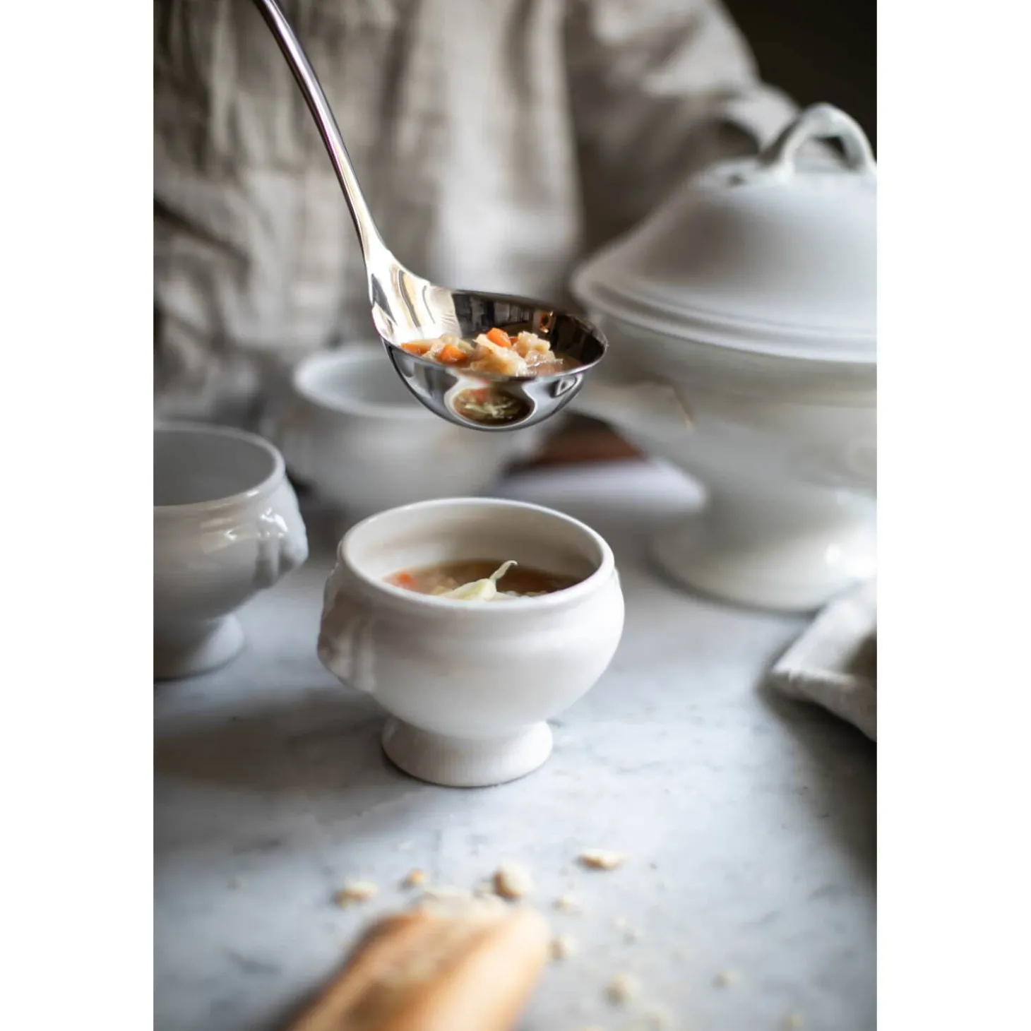 Robert Welch Signature Large Stainless Steel Ladle - Polished