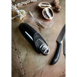 Robert Welch Signature Prism 7-Piece Knife Block & Handheld Sharpener Set