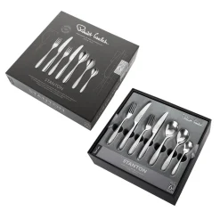 Robert Welch Stanton Bright Stainless Steel Cutlery Set - 42 Piece