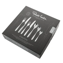 Robert Welch Stanton Bright Stainless Steel Cutlery Set - 42 Piece