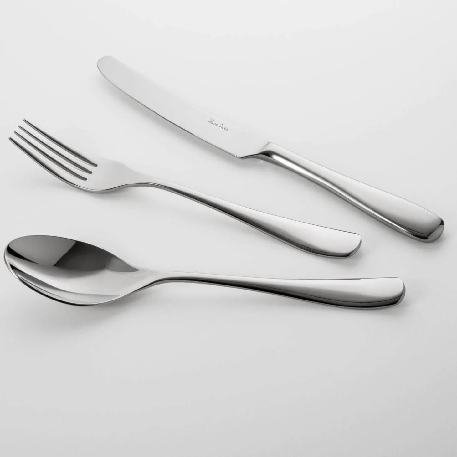 Robert Welch Warwick Bright Stainless Steel Cutlery Set - 56-Piece