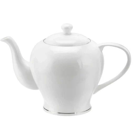 Royal Worcester Serendipity Platinum 4 Cup Teapot - White