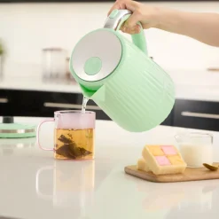 Russell Hobbs Eden 1.7 Litre Kettle & 2-Slice Toaster Set - Pistachio Green