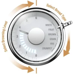 Sage Appliances BTA735BSS Toast Select Luxe Toaster - Brushed Stainless Steel