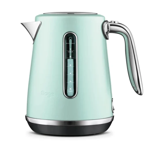 Sage Appliances Luxe Soft Top Kettle & Toast Select 2-Slice Toaster Set - Mint Frosting