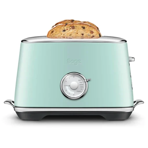 Sage Appliances Luxe Soft Top Kettle & Toast Select 2-Slice Toaster Set - Mint Frosting
