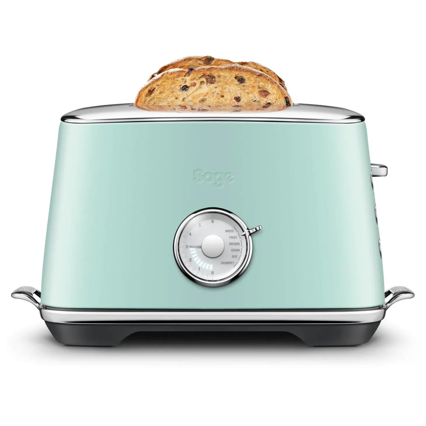 Sage Appliances Luxe Soft Top Kettle & Toast Select 2-Slice Toaster Set - Mint Frosting
