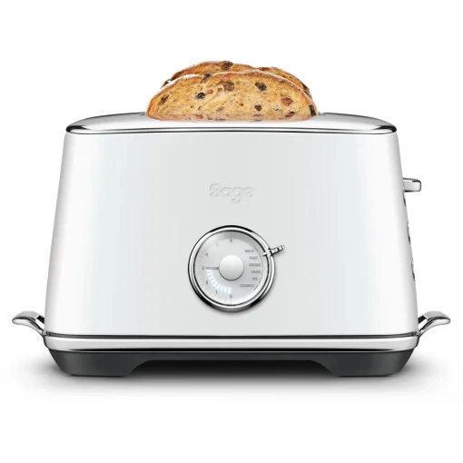 Sage Appliances Luxe Soft Top Kettle & Toast Select 2-Slice Toaster Set - Brushed Stainless Steel