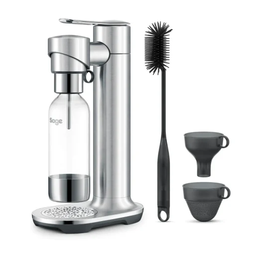 Sage Appliances SCA800BSS The InFizz Fusion Sparkling Carbonator - Brushed Stainless Steel