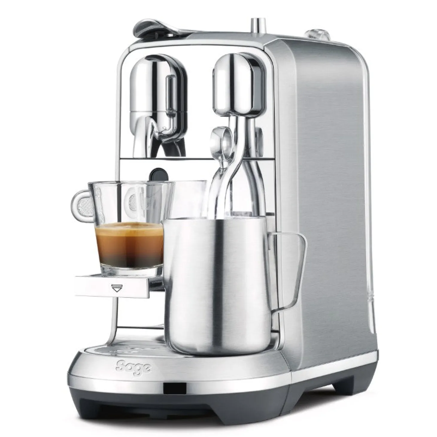Sage Appliances SNE800BSS Creatista Plus Coffee Machine - Silver