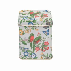 Sanderson Small Square Tin - Chinolserie