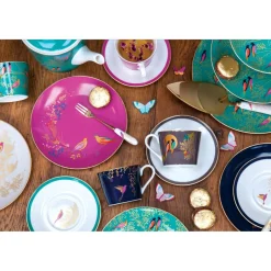 Sara Miller London Chelsea Tea Cup & Saucer - Pink
