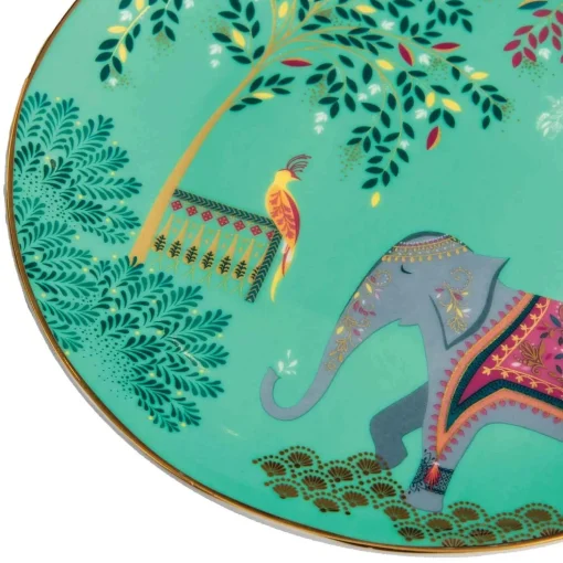 Sara Miller London India Set Of 4 Cake Plates - Assorted