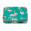 Sara Miller London Small Rectangular Tin - Flamingo