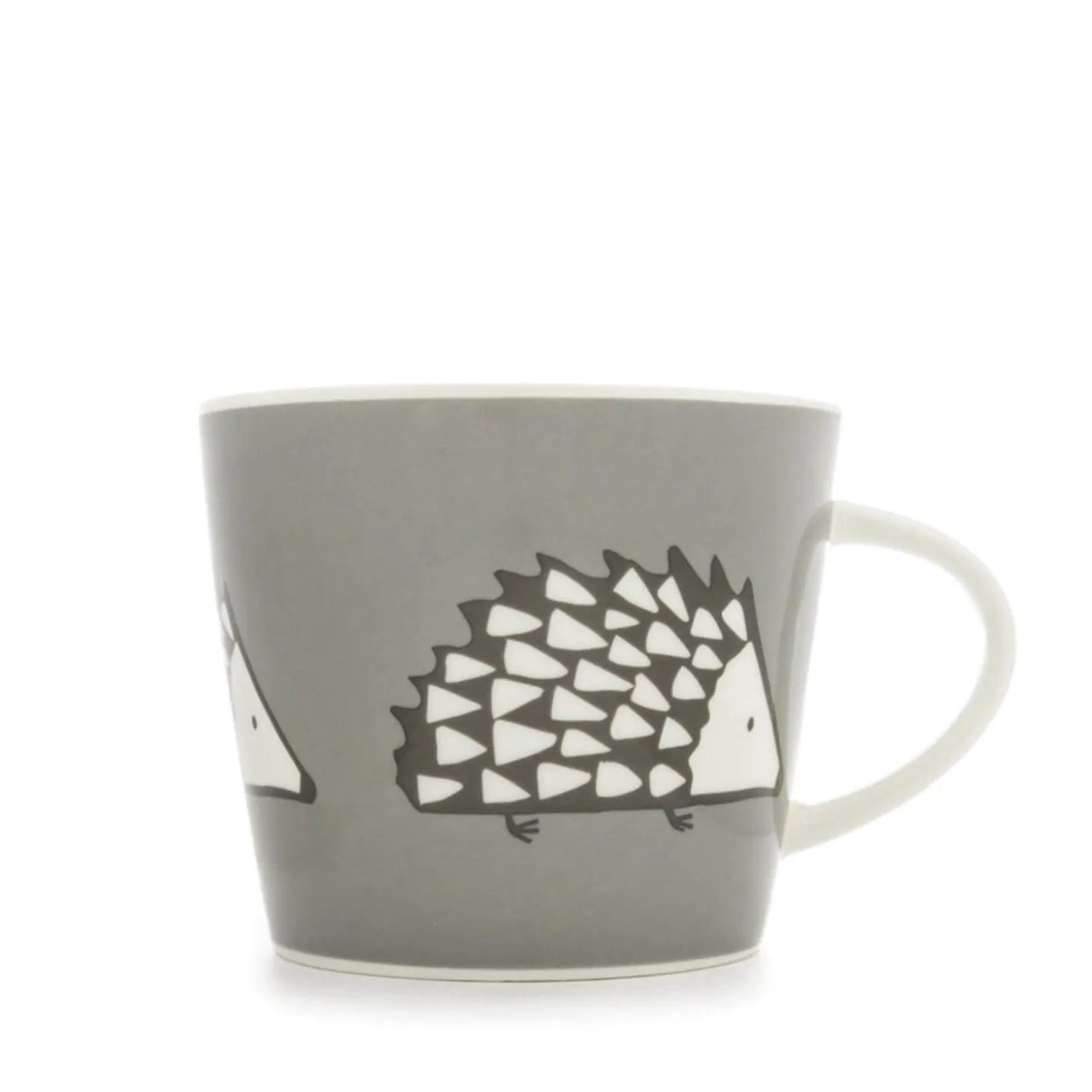 Scion Living Spike 350ml Porcelain Mug - Grey