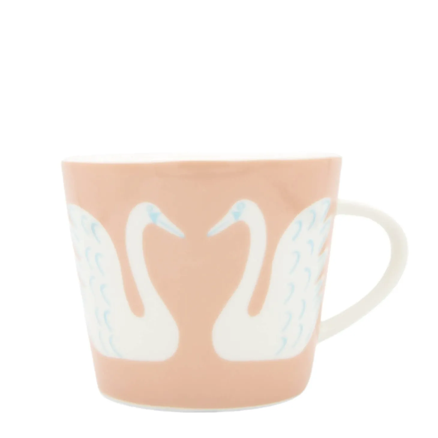 Scion Living Swim Swam Swan 350ml Porcelain Mug - Milkshake