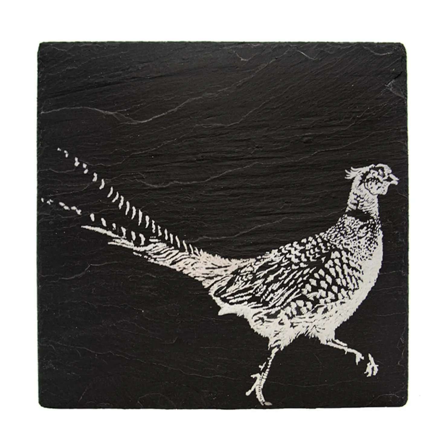 Selbrae House Slate Pot Stand - Pheasant