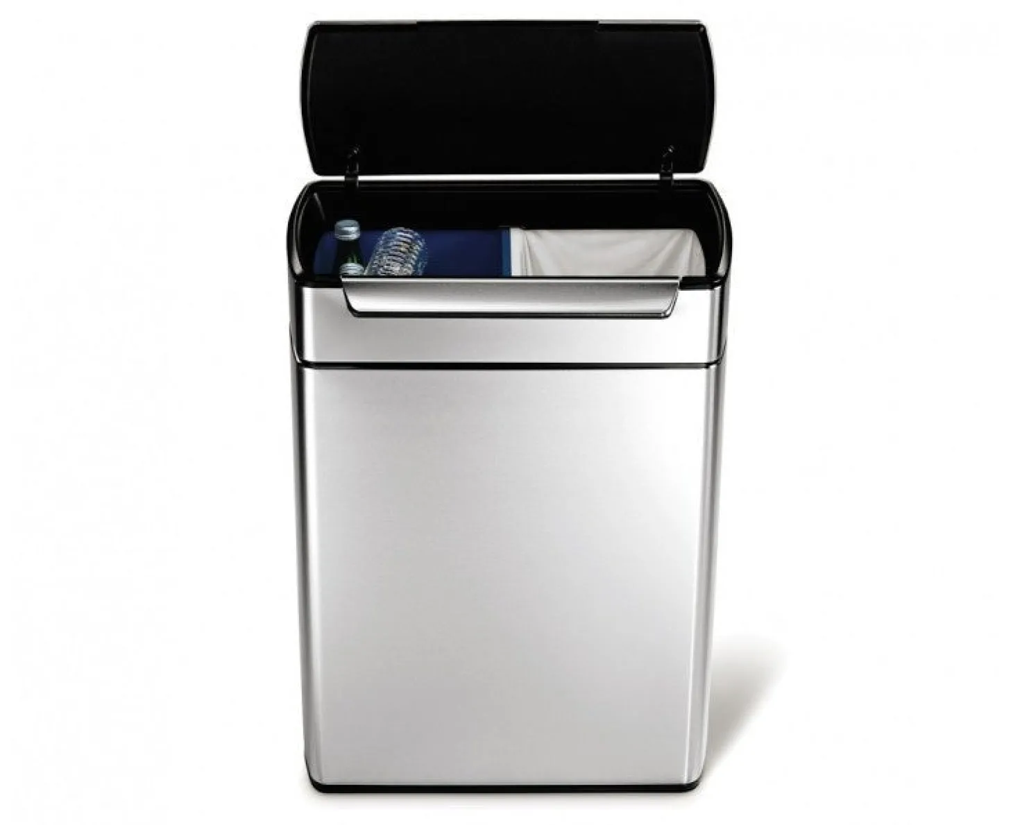 Simplehuman Touch Bar Recycling Kitchen Bin - 48 Litre