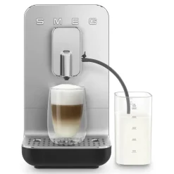 Smeg BCC13BLMUK Bean to Cup Automatic Coffee Machine - Matte Black