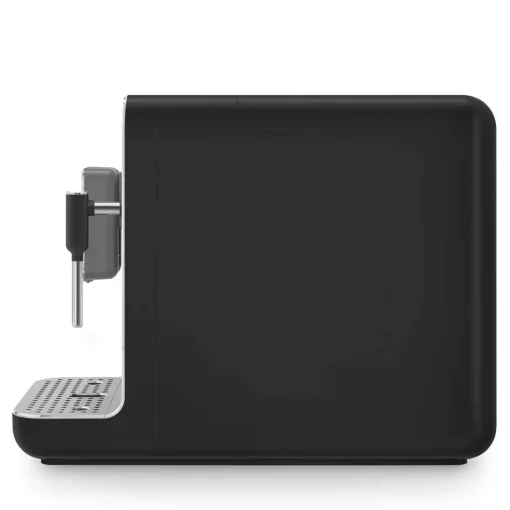 Smeg BCC12BLMUK Bean To Cup Coffee Machine with Steam Wand - Matte Black