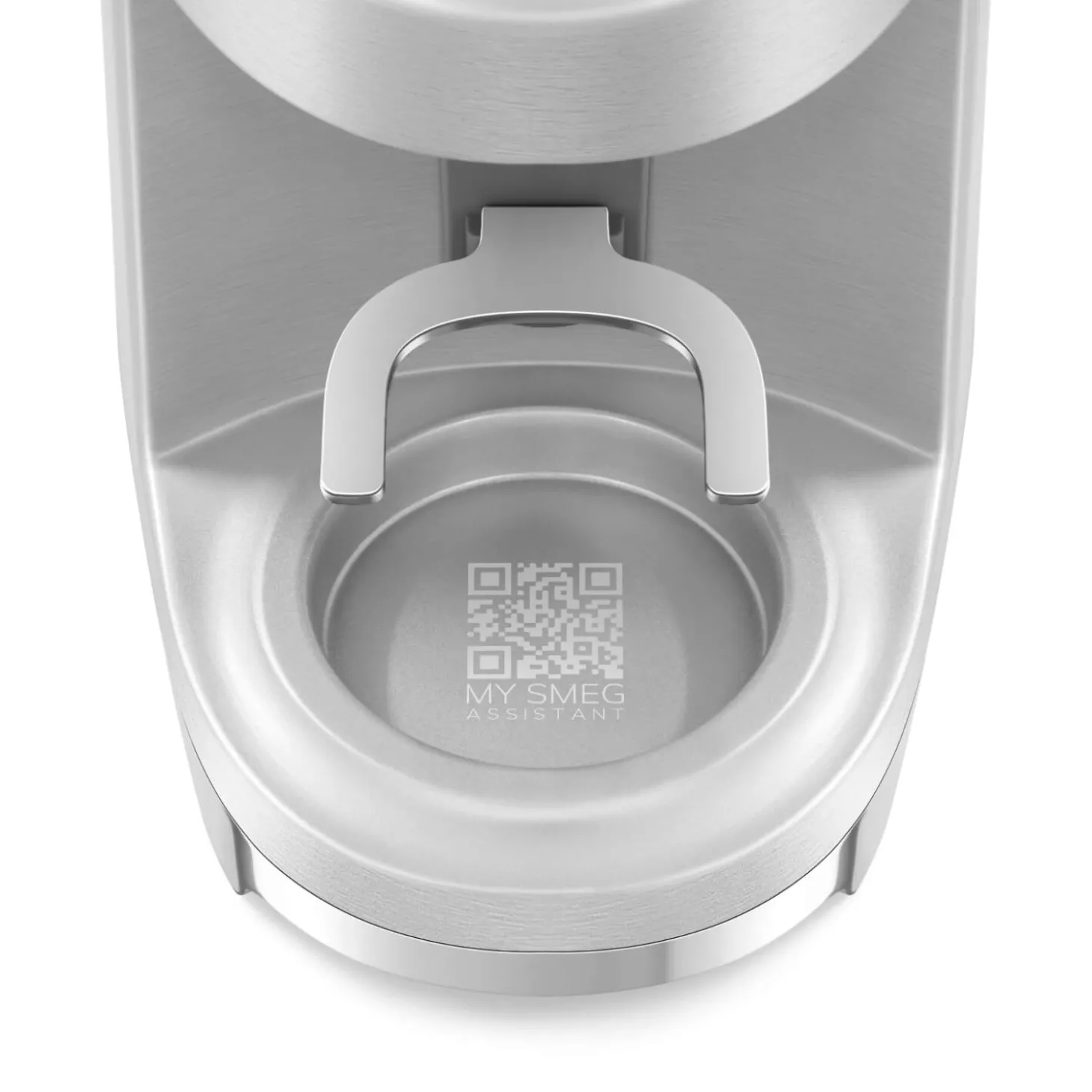 Smeg CGF02SSUK 50's Style Retro Mini Pro Coffee Grinder - Stainless Steel