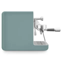 Smeg EMC02EGMUK Mini Pro Espresso Matte Emerald Green Coffee Machine & CGF02SSUK Mini Pro Stainless Steel Coffee Grinder