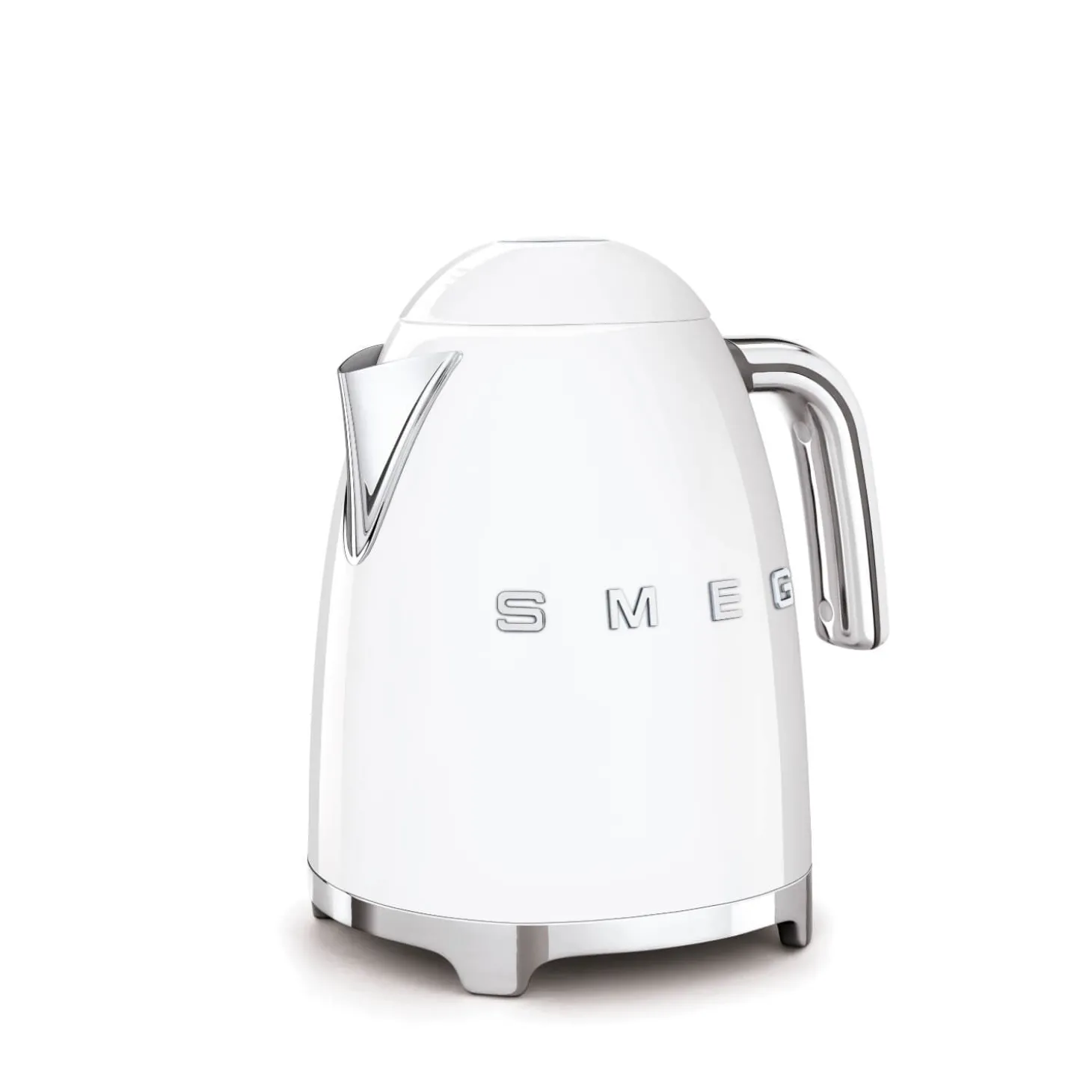 Smeg Jug Kettle & 4 Slice Toaster Set - White
