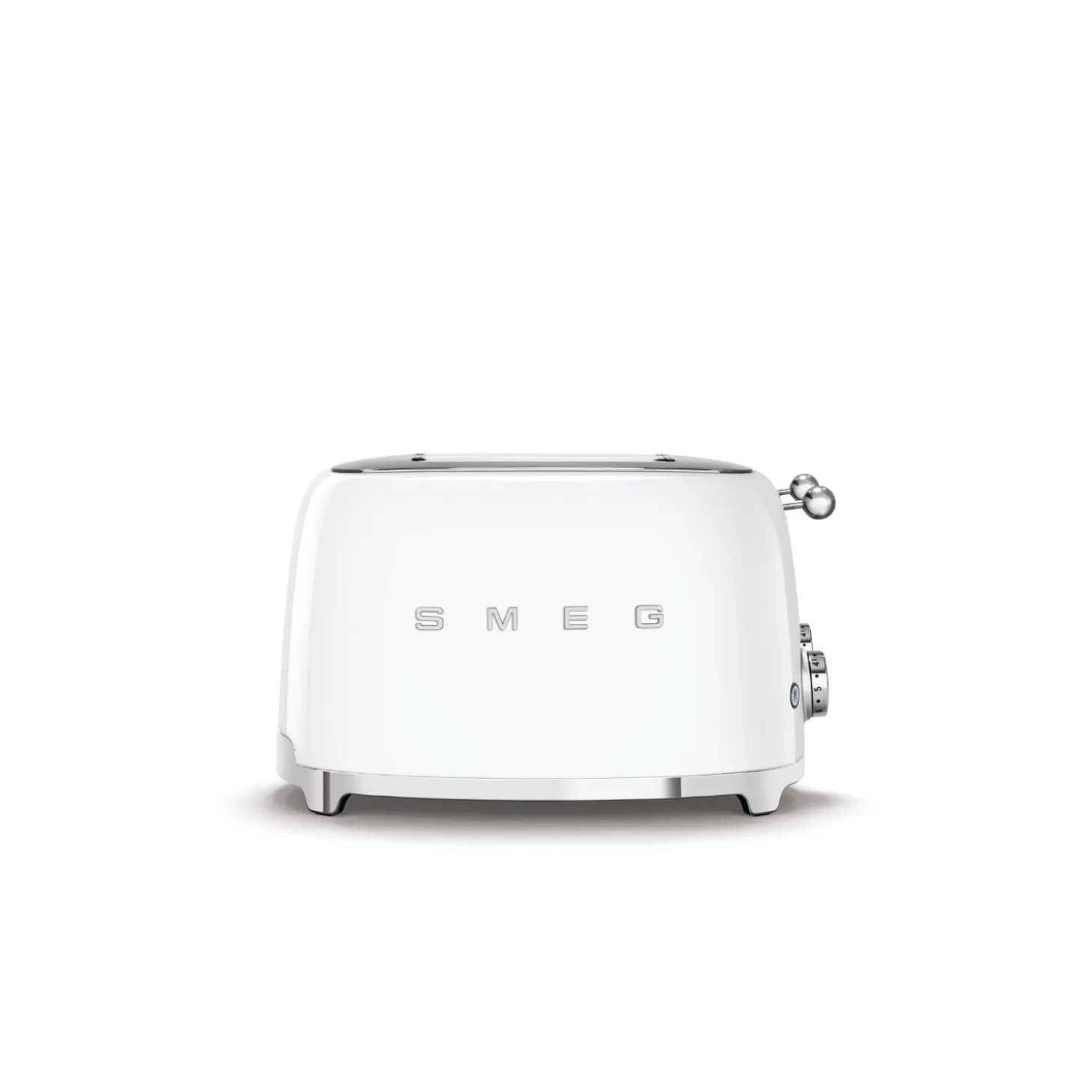 Smeg Jug Kettle & 4 Slice Toaster Set - White