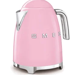 Smeg Jug Kettle & 2 Slice Toaster Set - Pink