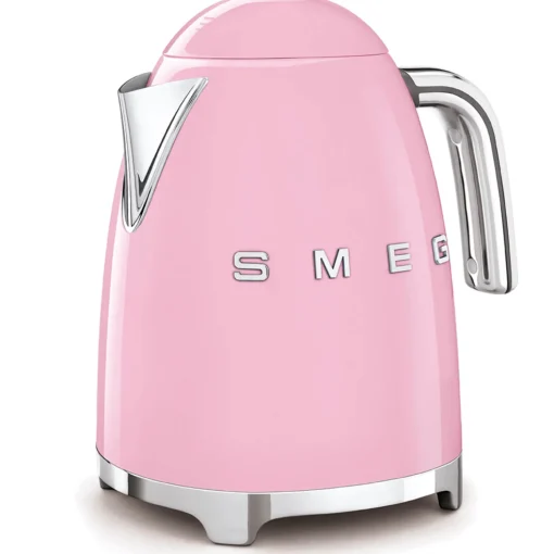 Smeg Jug Kettle & 2 Slice Toaster Set - Pink