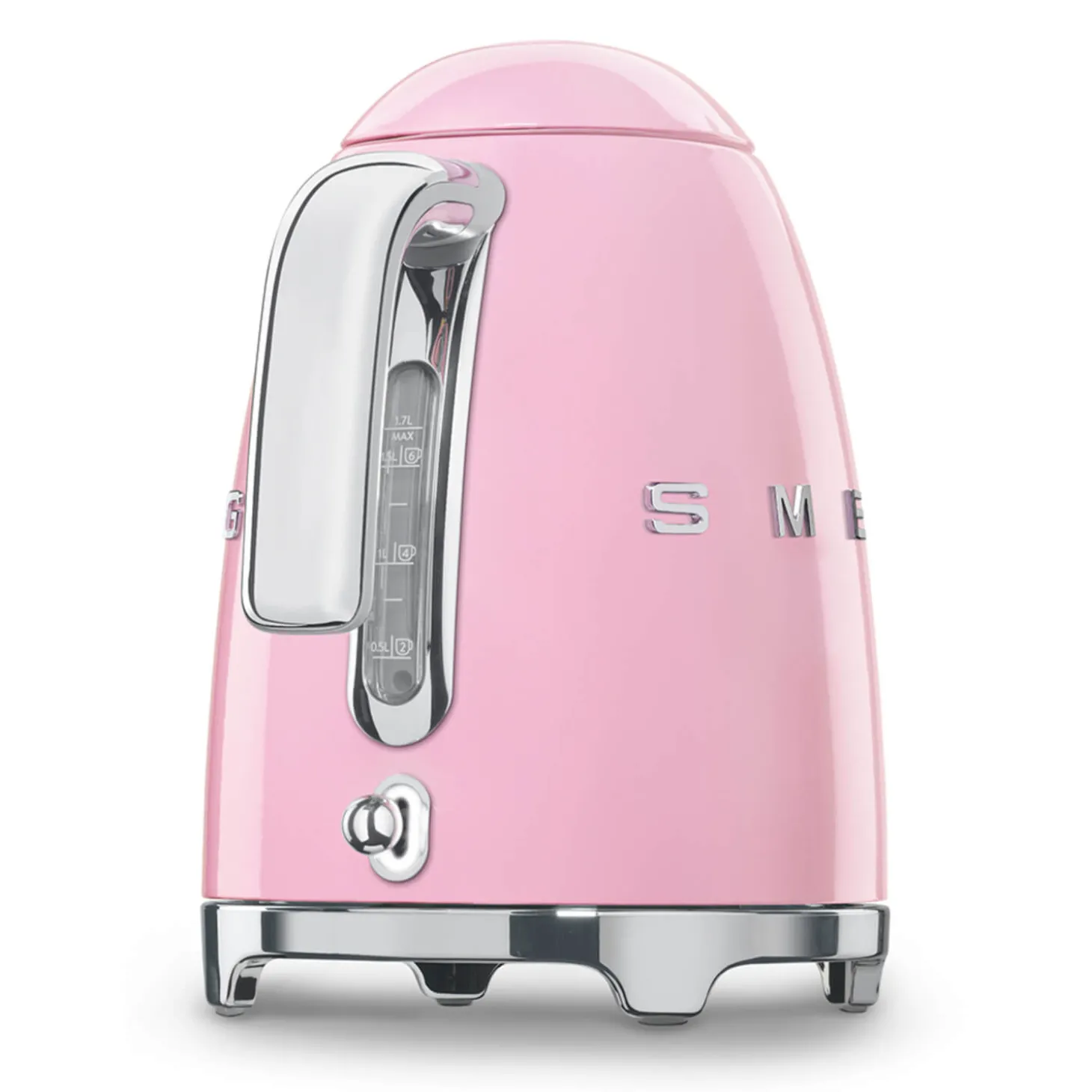 Smeg Jug Kettle & 2 Slice Toaster Set - Pink