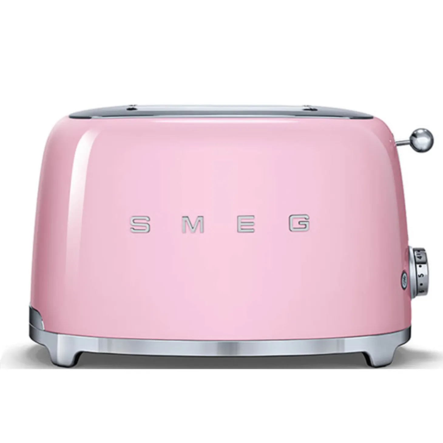 Smeg Jug Kettle & 2 Slice Toaster Set - Pink